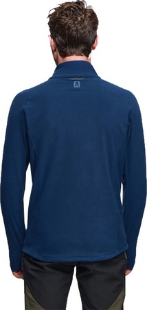 Bluza polarowa męska Alpinus Kerkis full zipper granatow Tactical MK11059
