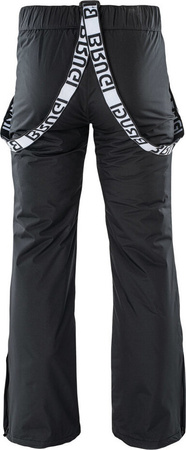Męskie spodnie narciarskie z membraną wodoodporną 5000mm Brugi 4ARD czarne rozmiar XL