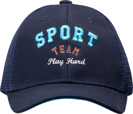 Dziecięca czapka z daszkiem bawełniana Bejo Kempsey Jrb