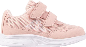 Buty sportowe szkolne miejskie dziecięce Kappa Cracker II różowo-białe 280009M 2110