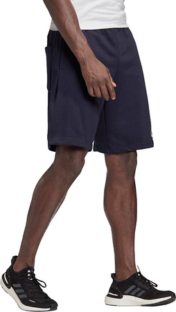 Spodenki treningowe krótkie męskie adidas Must Have BOS Short French Terry granatowe FM6349