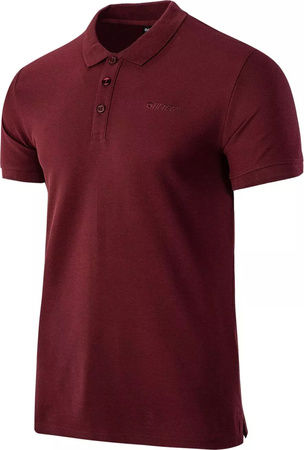 Męska koszulka Hi-tec MICKO pomegranate rozmiar S