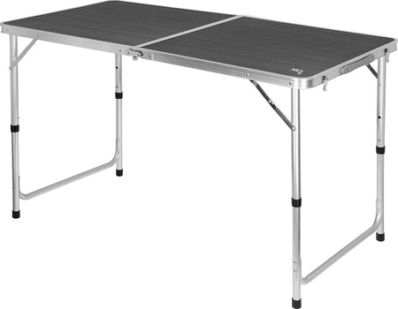 Stół turystyczny kempingowy Nils Camp NC1605 składany ciemnoszary 120x60x70cm