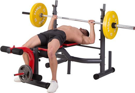 Ławka do ćwiczeń regulowana z wyciągiem HMS