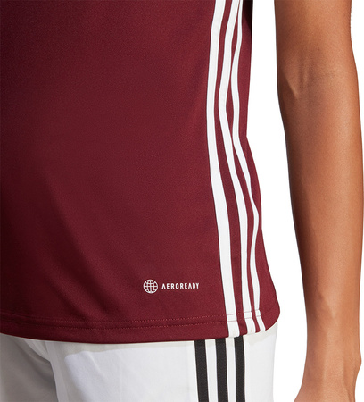 Koszulka damska adidas Tabela 23 Jersey bordowa IB4930
