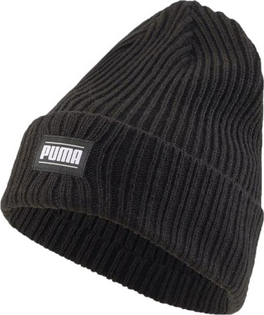 Czapka Puma Ribbed Classic Cuff Beanie czarna 024038 01