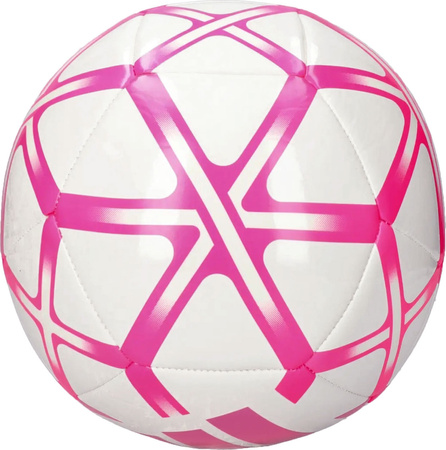 Piłka nożna adidas Starlancer Club biało-różowa IP1646