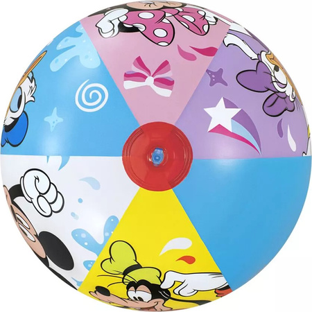 Dmuchana piłka plażowa dla dzieci myszka Miki kaczor Donald Bestway Disney