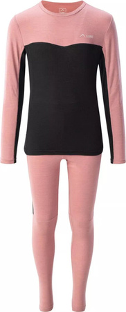 Zestaw bluza   legginsy dziecięca bielizna termoaktywna wełna Merino Elbrus Melor rozmiar 152