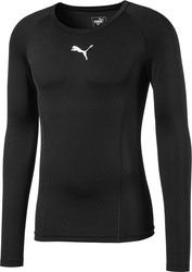Koszulka termoaktywna męska Puma Liga Baselayer Tee LS czarna 655920 03