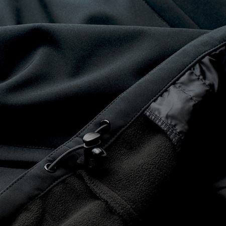 Męska kurtka przejściowa softshell Hi-Tec Lingen membrana 8000 czarna rozmiar XXL