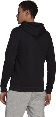 Bluza męska adidas Essentials Fleece Big Logo Hoodie czarna GK9220