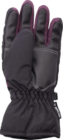 Dziecięce rękawice narciarskie zimowe wodoodporne Brugi 1AK1 wiek 14-15 lat