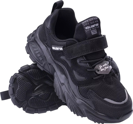 Dziecięce buty sneakersy Iguana Bonsi JR czarny rozmiar 35
