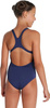 Dziecięcy strój kąpielowy Arena Girl's Team Swimsuit Swim Pro Solid navy-white rozmiar 128 (8-9)