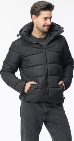 Męska kurtka zimowa pikowana z kapturem Martes Mafi rozmiar M