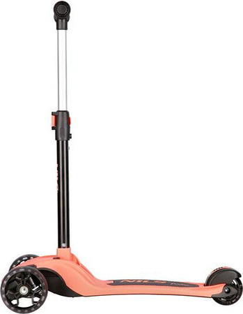 Hulajnoga dziecięca Nils fun hlb122 led pink