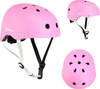 Kask rowerowy na rolki deskorolkę hulajnogę Nils Extreme MTW001 różowy rozmiar L 58-61 cm