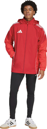 Kurtka męska adidas Tiro 25 Competition All-Weather czerwona JI6503