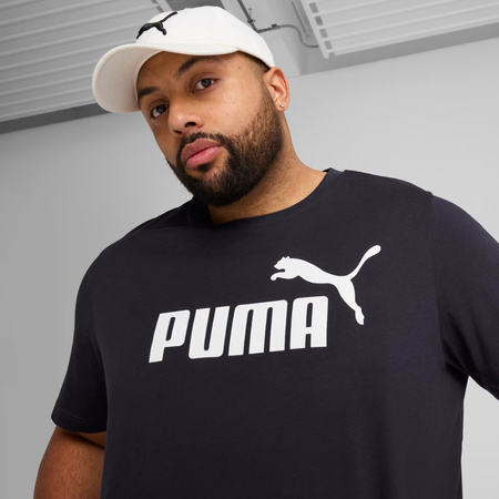 Koszulka męska Puma Ess No.1 Logo Tee granatowa 682532 16