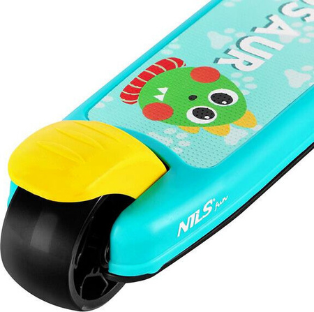 Hulajnoga dziecięca Nils fun hlb16 dinosaur