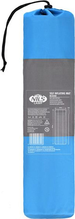 Mata samopompująca kempingowa turystyczna Nils Camp NC4340 niebiesko-szary