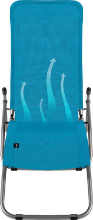 NC3017 LEŻAK TURYSTYCZNY/PLAŻOWY TURKUSOWY NILS