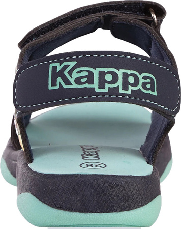 Sandały dla dzieci Kappa Pelangi G granatowo-miętowe 261042K 6737