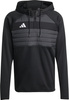 Bluza męska adidas Tiro 25 Essentials Winterized Trainig czarno-szara JN9466