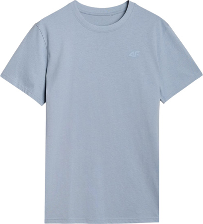 Koszulka męska 4F M2074 jasnoniebieska 4FWSS25TTSHM2074 34S
