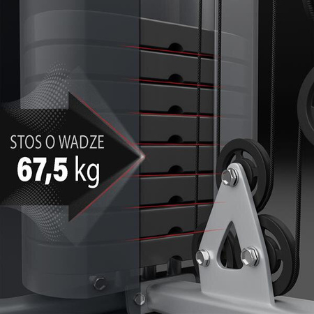 Atlas treningowy siłownia do ćwiczeń HMS Premium Tytan 7