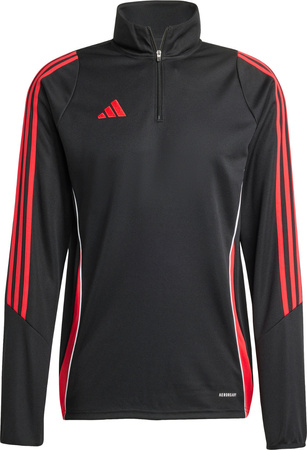 Bluza męska adidas Tiro 24 Training Top czarno-czerwona JN4565