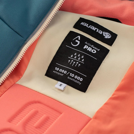 Damska kurtka narciarska ocieplana membrana 10000mm Iguana Ambla W rozmiar XL