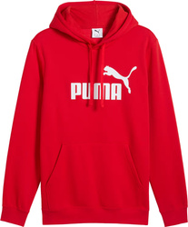 Bluza męska Puma ESS No.1 Logo Hoodie FL czerwona 682570 11