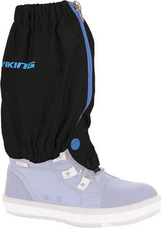 Stuptuty ochraniacze na buty dla dzieci Viking Jamari czarno-niebieskie 850-19-1548-15
