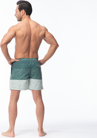 Męskie Szorty Palawan racing red/bright white rozmiar M