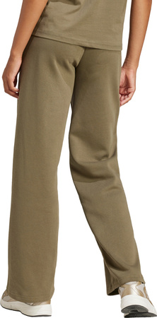 Spodnie damskie adidas Essentials Small Logo Feel Cozy oliwkowe JI6054