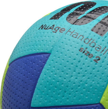 Piłka ręczna Meteor Nuage damska 2 zielono-granatowa 16694