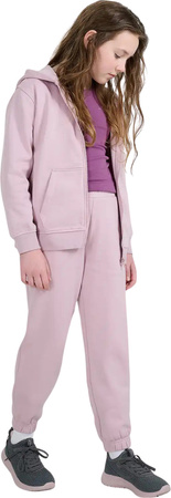 Bluza dla dziewczynki 4F F1952 jasny róż 4FJWAW25TSWSF1952 56S