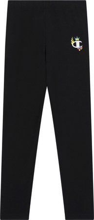 Legginsy dla dzieci Champion czarne 405222 KK001