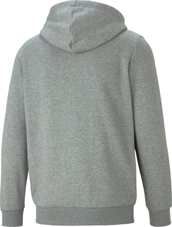 Bluza męska Puma ESS Small Logo FZ Hoodie FL szary 586702 03