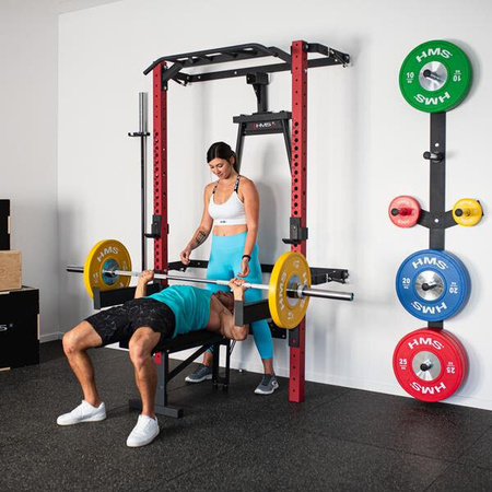 Klatka treningowa składana red HMS klt22 wielofunkcyjna