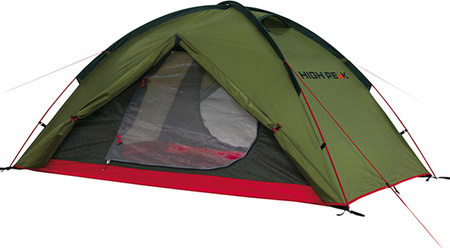 Namiot High Peak Woodpecker 3 zielono-czerwony 10194