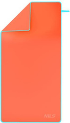 Ręcznik turystyczny z mikrofibry szybkoschnący Nils NCR11 koralowy 140x70 cm