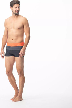 Męskie kąpielówki bokserki kąpielowe Aquawave Stripe rozmiar L