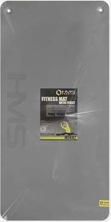 Mata do ćwiczeń fitness yoga klubowa z otworami HMS Premium MFK02 120x60x2 cm