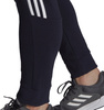Spodnie męskie adidas Essentials Tapered Cuff 3 Stripes granatowe GK8977