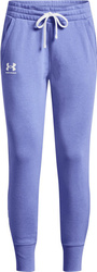 Spodnie damskie Under Armour Rival Fleece fioletowe 1356416 495
