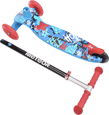 Hulajnoga Meteor trójkołowa Funny niebieska 17750