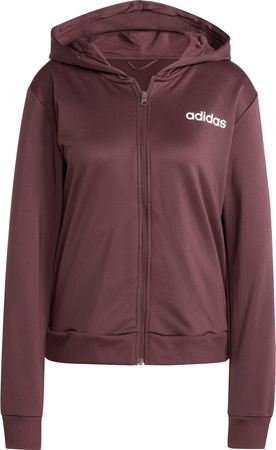 Dres damski adidas Essentials Linear bordowy JD2698